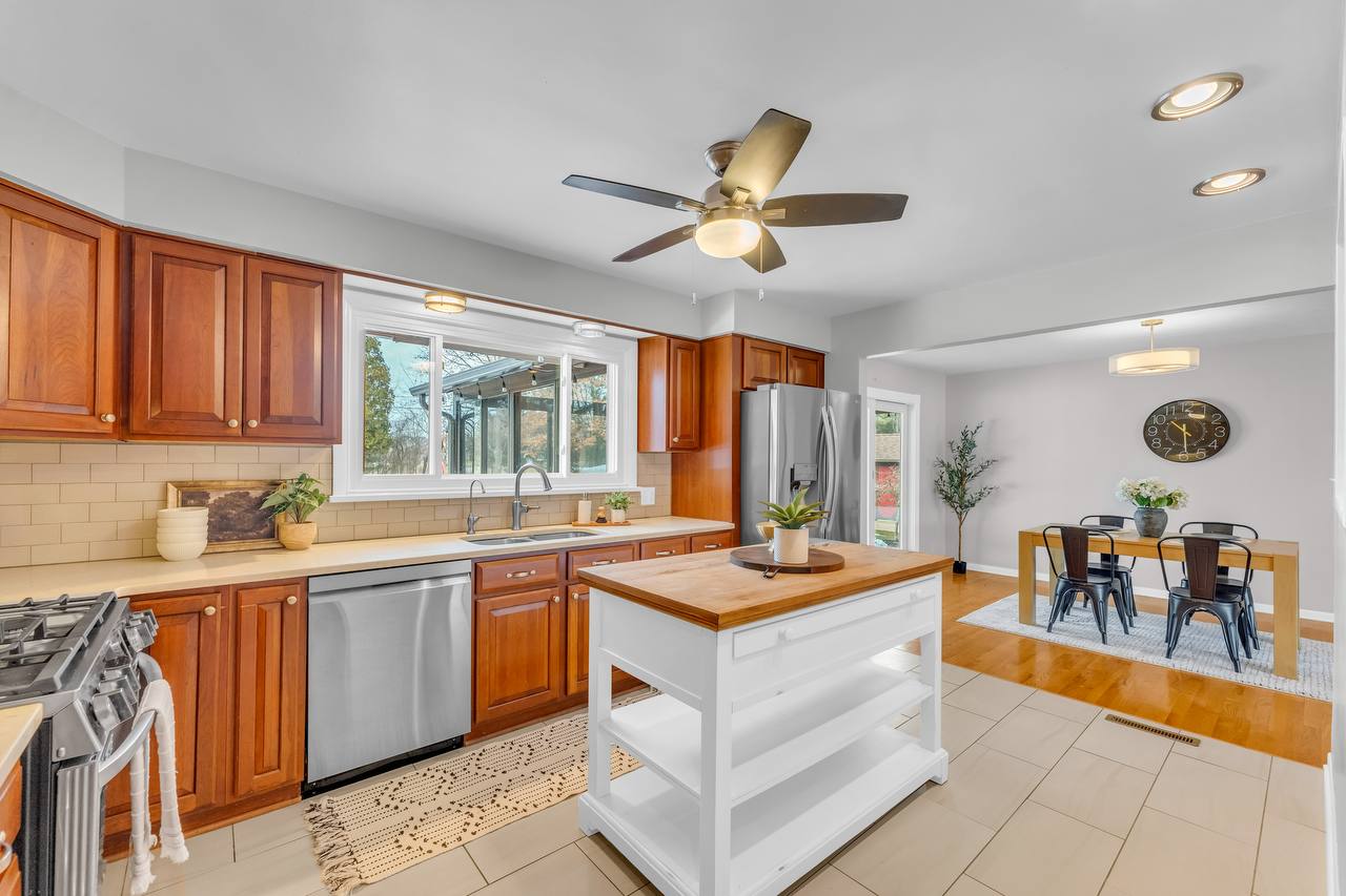 Kitchen interior photography