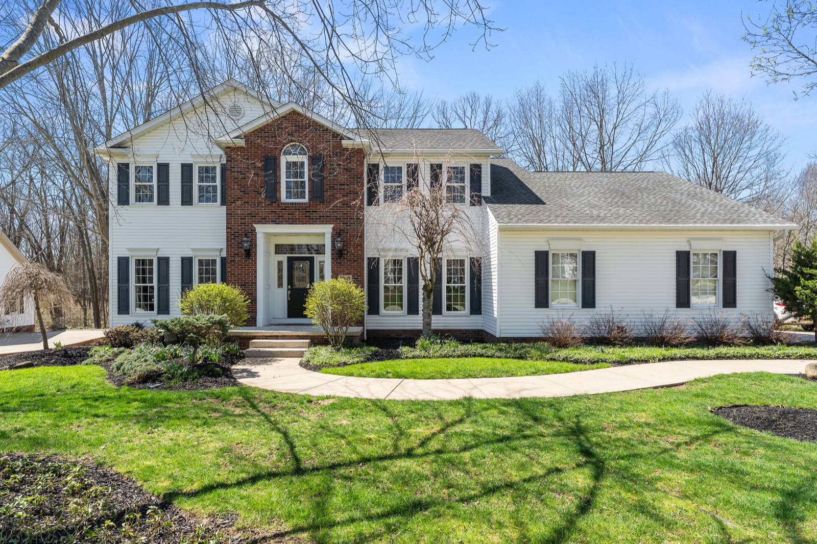 Colonial home exterior