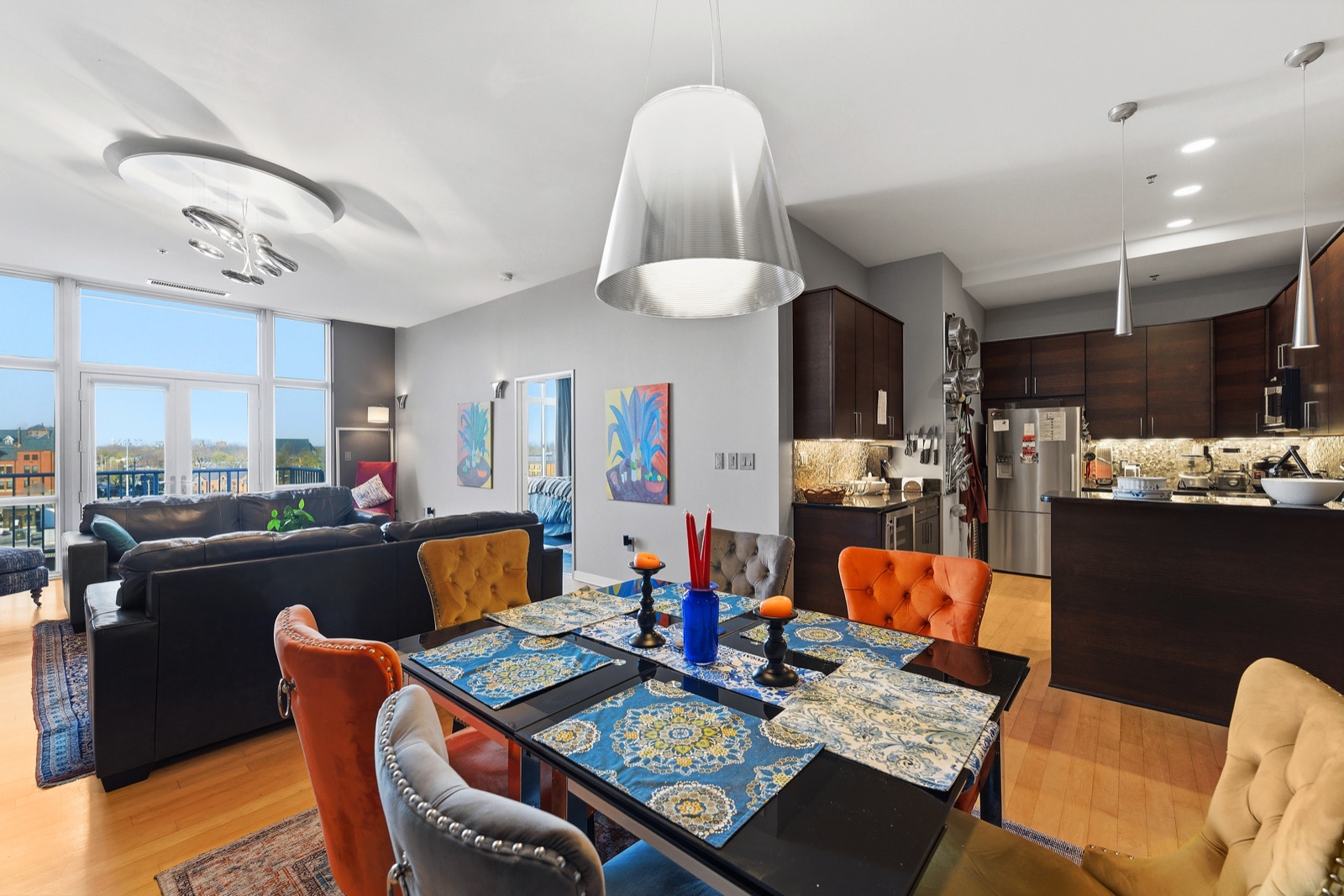 Modern loft condo